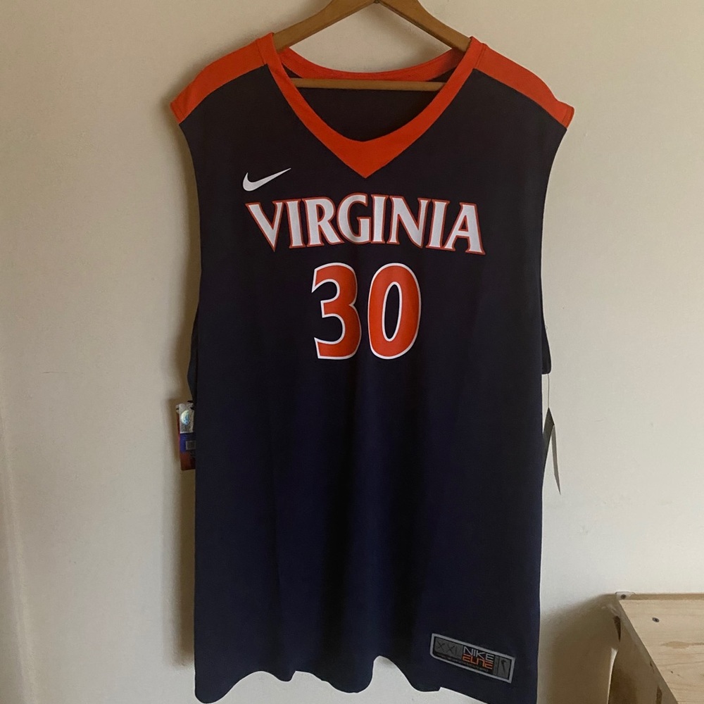 NWT Nike UVA #30 Basketball Jersey Men’s XXL